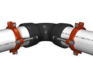 Series 15PF00 Restraint for AWWA C900 PVC Pipe at Push On Fittings