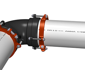 Series 19PF00 Restraining A Ductile Iron Fitting