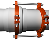 7500 - Split Restraint Harness for IPS O.D. (Class) PVC Pipe and Fittings