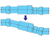 FLEX-TEND DWV - Flexible Expansion Joint for use in drain, waste and vent (DWV) non-pressurized piping.