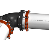 19MJ00 - Restraint for AWWA C900 PVC with Mechanical Joint Follower Gland
